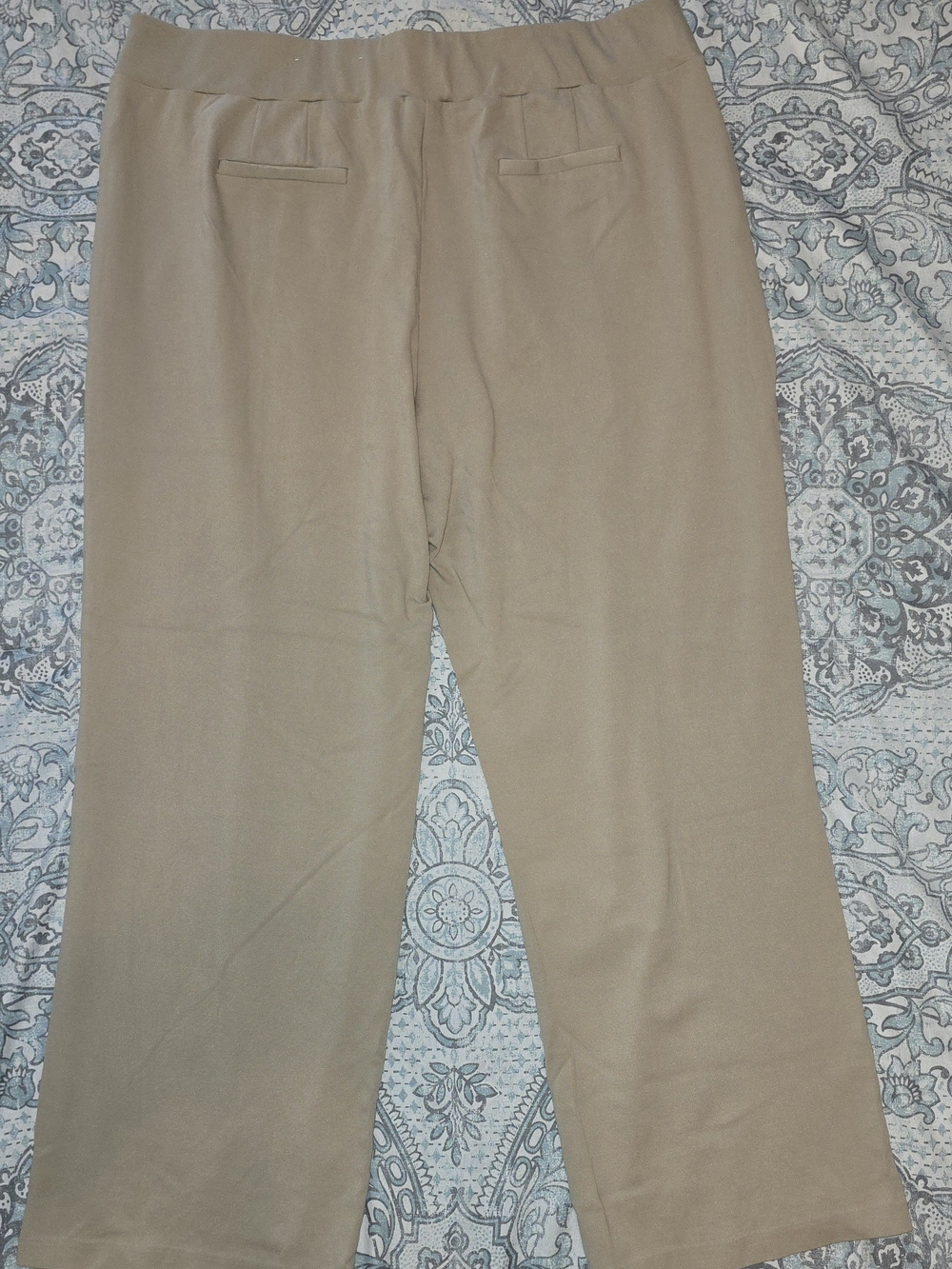 Cato Womens Khaki Stretchy Pants 18/20 WP